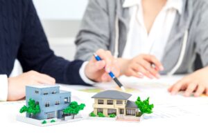マンションと戸建て